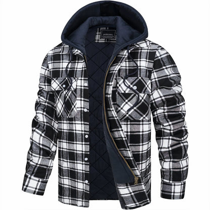 Lyonard™ | Plaid Zip Jacket