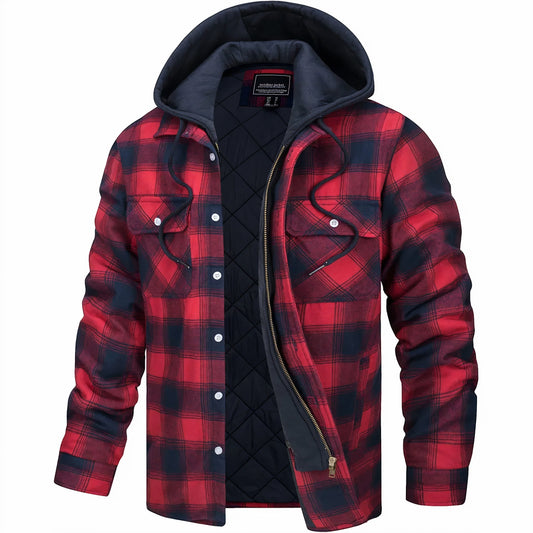 Lyonard™ | Plaid Zip Jacket
