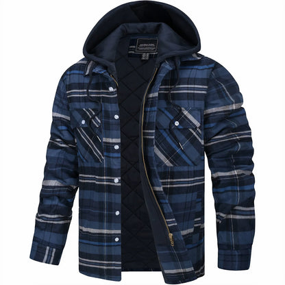 Lyonard™ | Plaid Zip Jacket