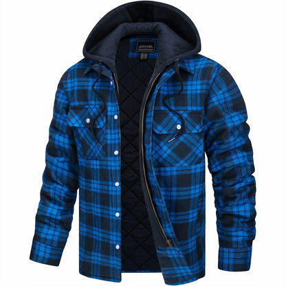 Lyonard™ | Plaid Zip Jacket