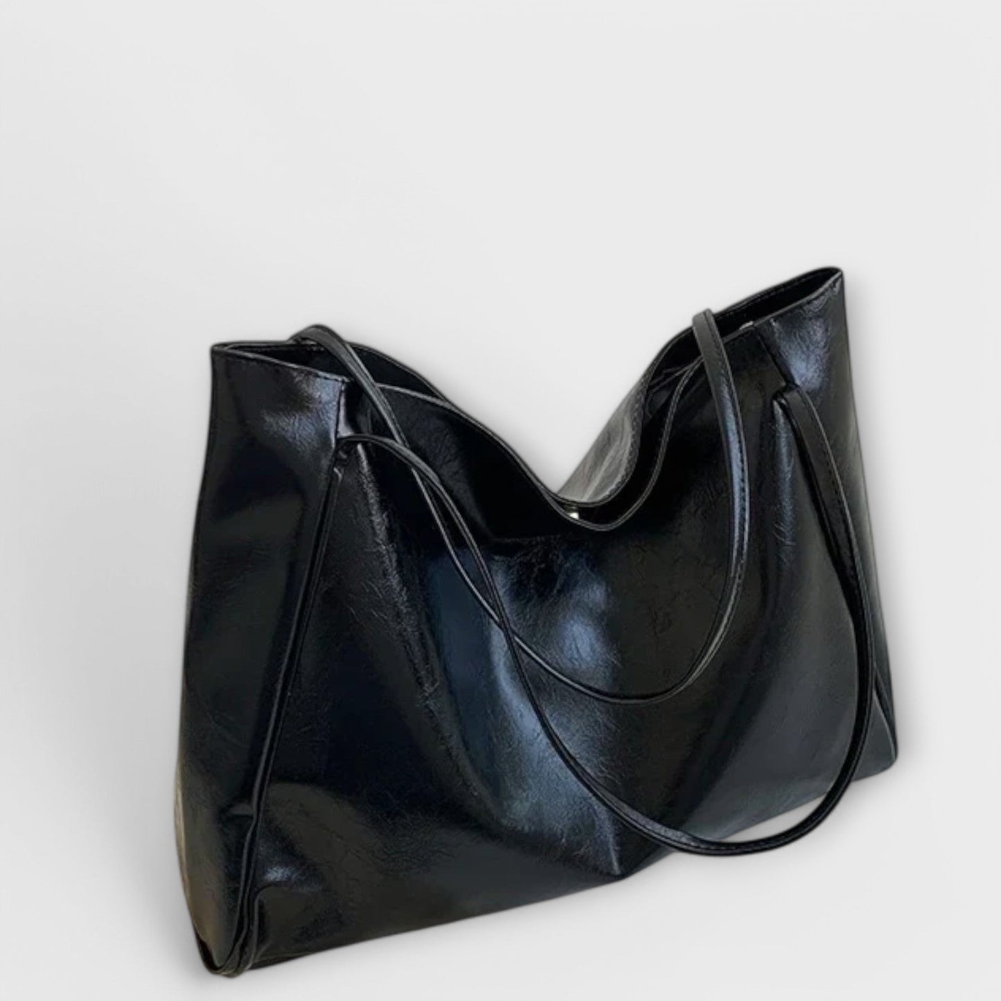 Women's Structured Handbag in Black, Brown or Red