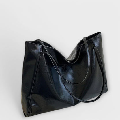 Women's Structured Handbag in Black, Brown or Red