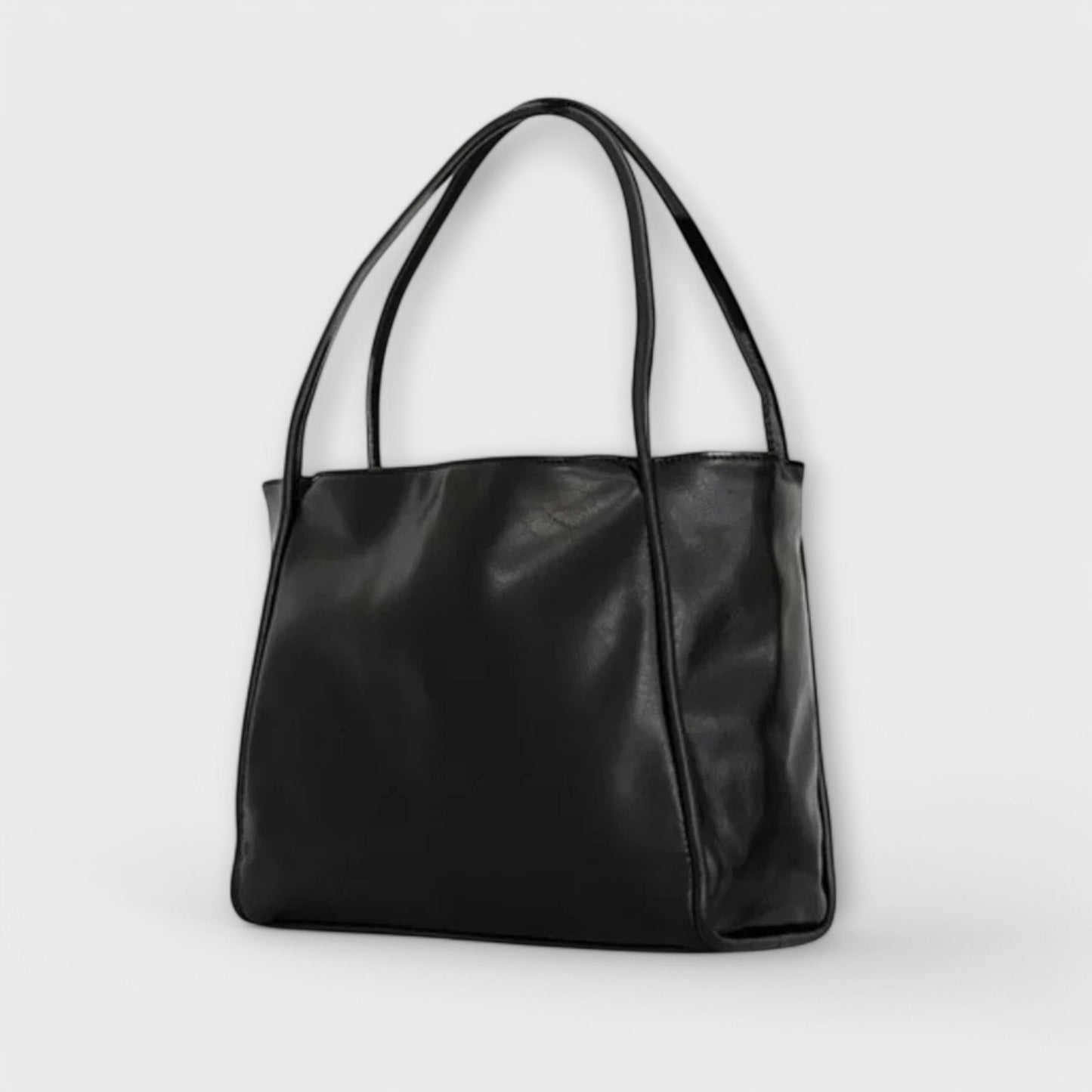Women's Structured Handbag in Black, Brown or Red